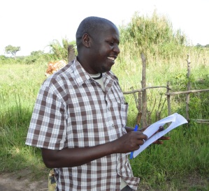 Dr Joseph Erume in the field in Uganda (photo credits: ILRI/Joseph Erume)